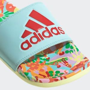 NWT Adidas Adilette Comfort Aqua Slides | Size 8